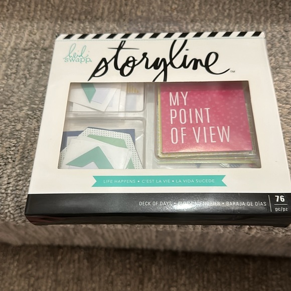 Heidi Swapp Storyline deck of days journal prompt motivational & life happens - Picture 5 of 6